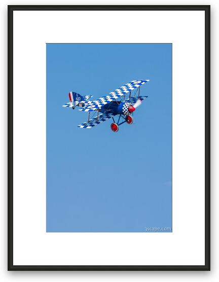 Steve Culp's Sopwith Pup biplane Framed Fine Art Print