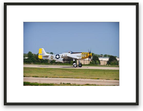 P-51 Mustang 'Cincinnati Miss' Framed Fine Art Print