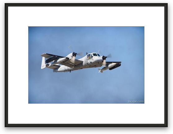 Grumman RV-1D Mohawk (Army reconaisance aircraft) Framed Fine Art Print