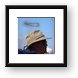 Old Jesus watching the air show Framed Print
