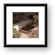 Entrance to the mile long tunnel Framed Print