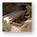Entrance to the mile long tunnel Metal Print