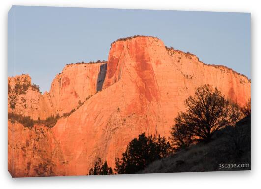 Towers of the  Virgin Fine Art Canvas Print