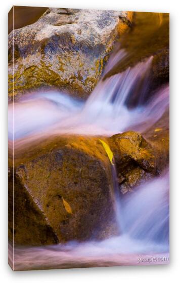 Waters Of Zion Fine Art Canvas Print
