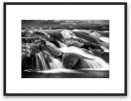 Waterfall (North Fork Virgin River) Framed Fine Art Print