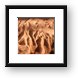 Sand ripples in the wash Framed Print