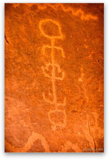 Petroglyph Fine Art Metal Print