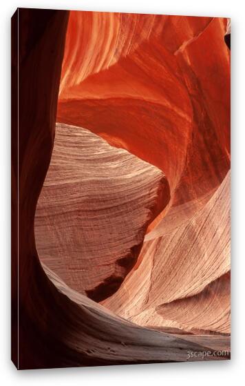 Antelope Canyon No 3 Fine Art Canvas Print