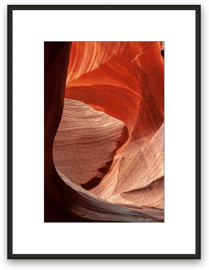 Antelope Canyon No 3 Framed Fine Art Print