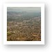 Aerial view of Phoenix urban sprawl Art Print