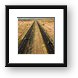 Arizona highway from the air Framed Print