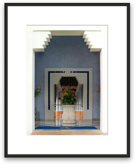 Doorway - Iberostar Paraiso Del Mar Framed Fine Art Print
