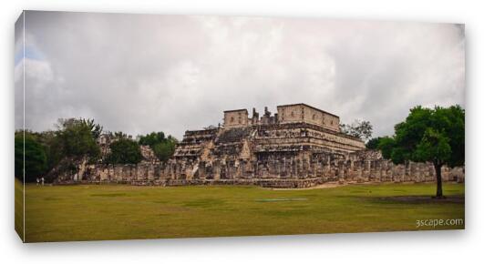 Temple of the Warriors Fine Art Canvas Print