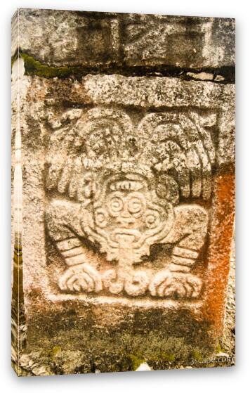Mayan art Fine Art Canvas Print