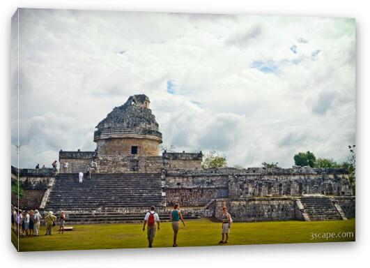Ruins of the observatory Fine Art Canvas Print
