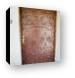 Ornately carved door of our room at the Sopa Canvas Print