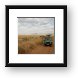 One of the Land Cruisers stopping to look at animals Framed Print