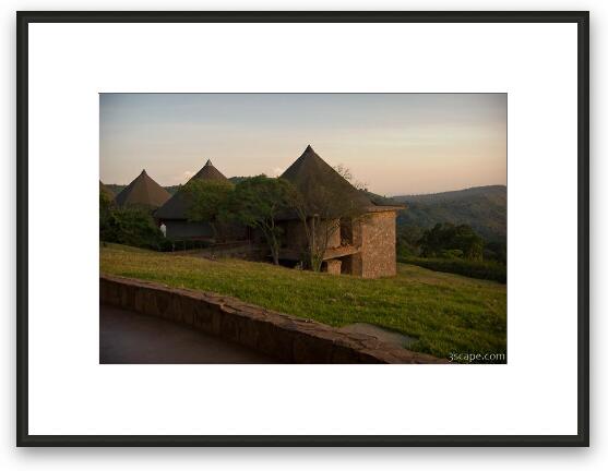 Ngorongoro Sopa Lodge Framed Fine Art Print