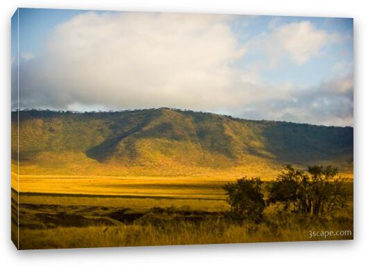 Ngorongoro Crater rim Fine Art Canvas Print