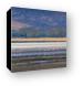 Lake Magadi is the most dominant water feature in the crater, though it was mostly dry Canvas Print