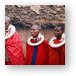 Maasai women Metal Print