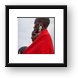 Maasai women Framed Print