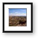 Oldupai (Olduvai)  Gorge, discovery site of earliest known human existence in the world Framed Print