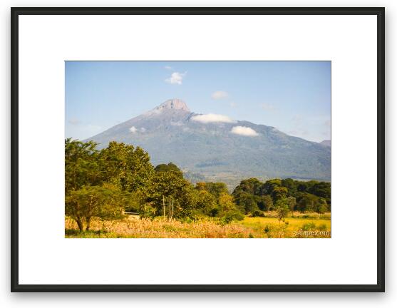Mount Meru Framed Fine Art Print