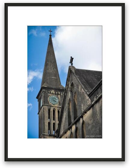 Christ Church Cathedral Steeple Framed Fine Art Print