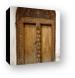 Intricately Carved Door Canvas Print