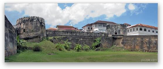 The old Stone Town fort Fine Art Print