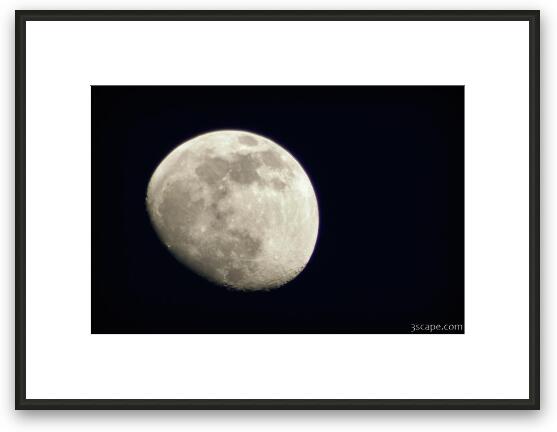 Moon Framed Fine Art Print