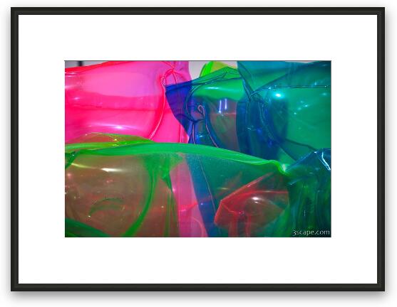 Abstract colors Framed Fine Art Print