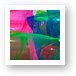 Abstract colors Art Print