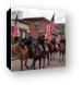 Parish sheriffs on horse back Canvas Print