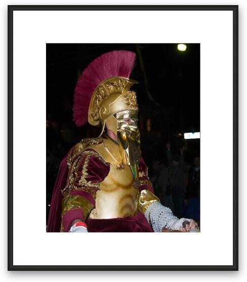 Krewe of Bacchus Riding Lieutenant Framed Fine Art Print