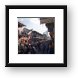 Bourbon Street filling up with people Framed Print