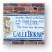 Street sign from the old Spanish Province Metal Print