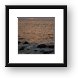 Sunset on the Gulf of Dulce Framed Print