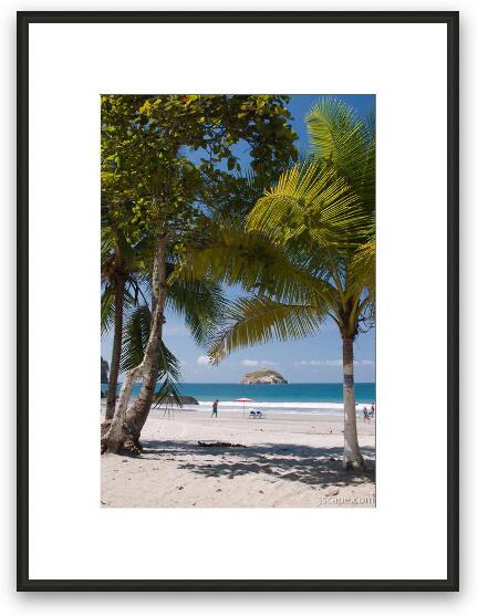 Manuel Antonio National Park beach Framed Fine Art Print