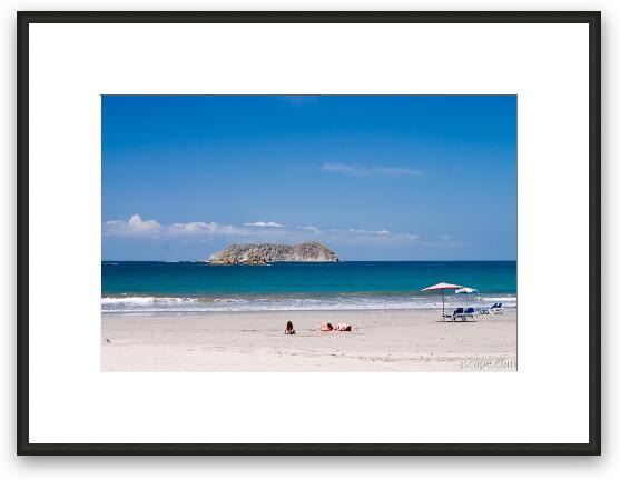 Manuel Antonio National Park beach Framed Fine Art Print