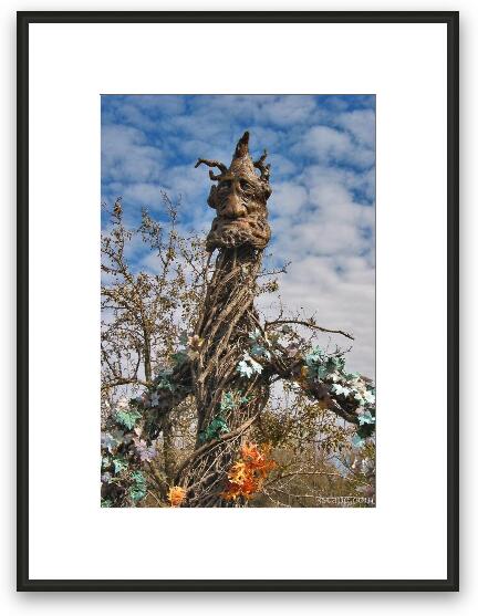 Tree guy Framed Fine Art Print
