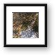 Looking down from the tower Framed Print