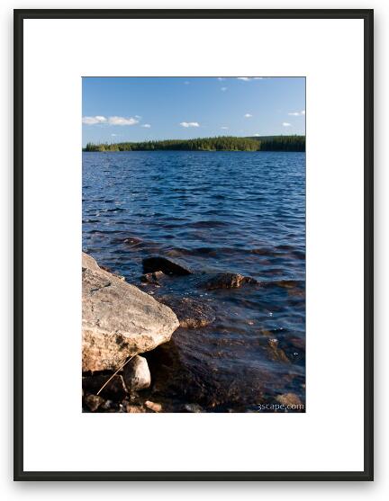 Lac Barbel, Quebec Framed Fine Art Print