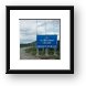 Newfoundland Labrador - Welcome to the Big Land Framed Print