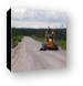 Another road grader Canvas Print