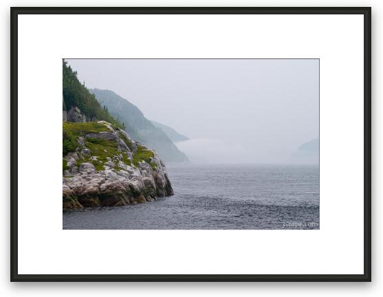 Canadian Fjord Framed Fine Art Print