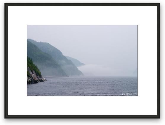 Canadian Fjord Framed Fine Art Print