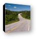 Route 389 north of Baie Comeau Canvas Print