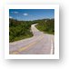 Route 389 north of Baie Comeau Art Print